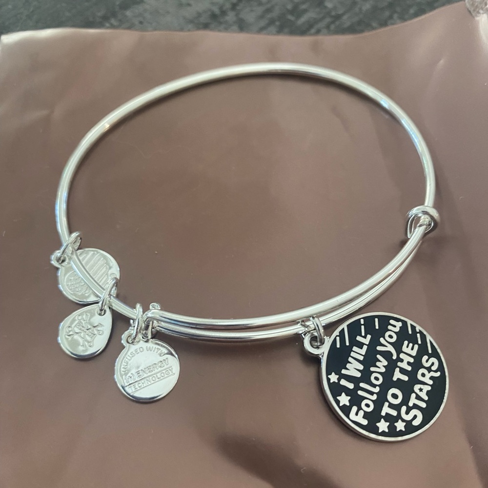 ALEX AND ANI Disney WALL-E I Will Follow You To The Stars Bracelet